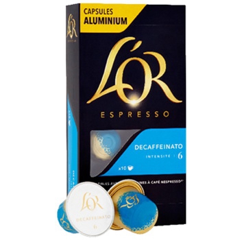 L'Or Expresso Capsules Décaffeinato N°6 x10 52g